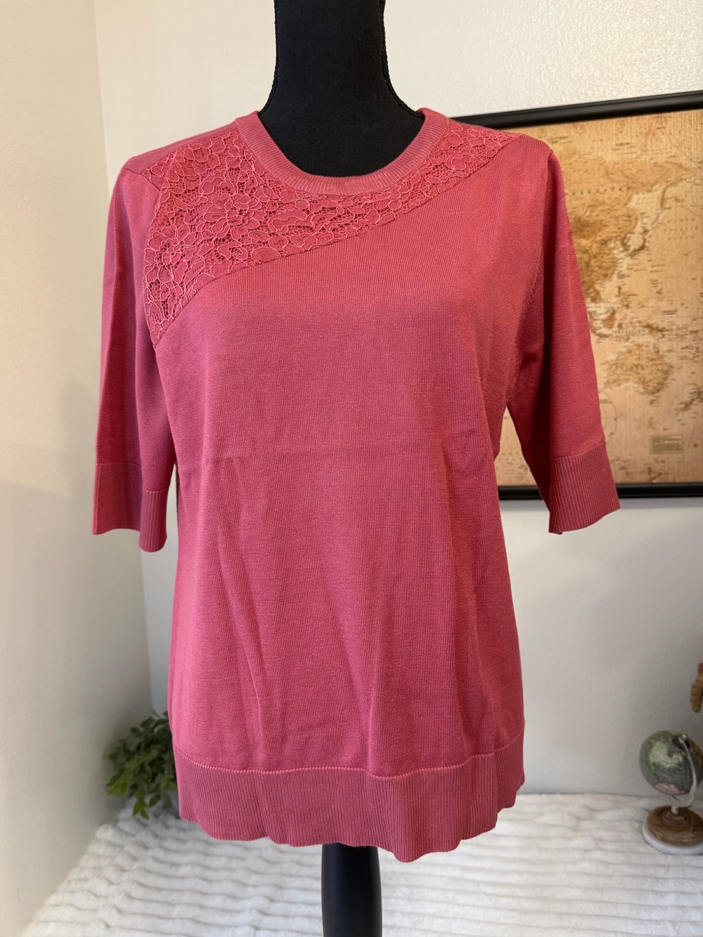 Melissa Paige short sleeve sweater size XL